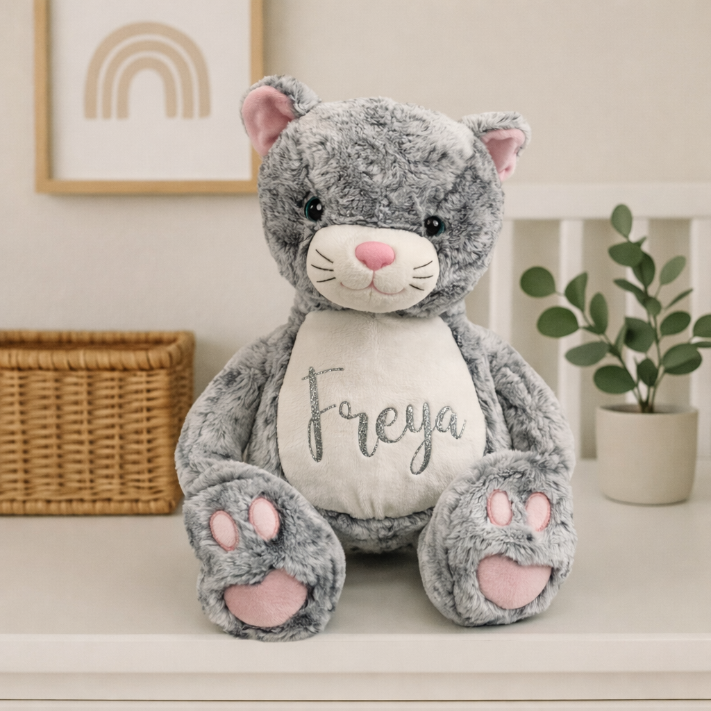 teddy bear personalised cat teddy