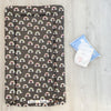 Mono Leopard print Changing Mat (all sizes)