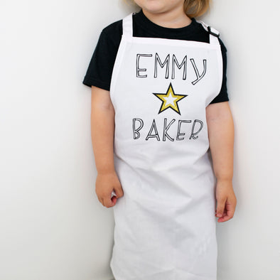 Personalised ⭐️Baker Adult & Child Apron
