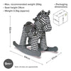 Dazzle & Jet Rocking Horse