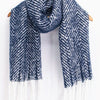 Large Heavyweight Herringbone Scarf