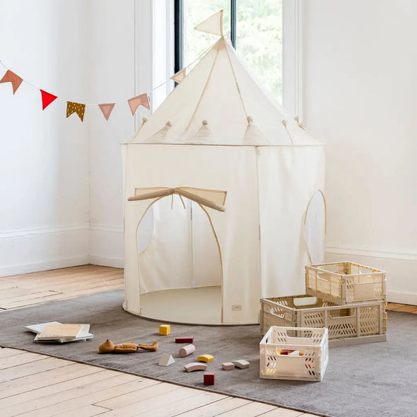 Recycled Fabric Play Tent Castle - All colours
