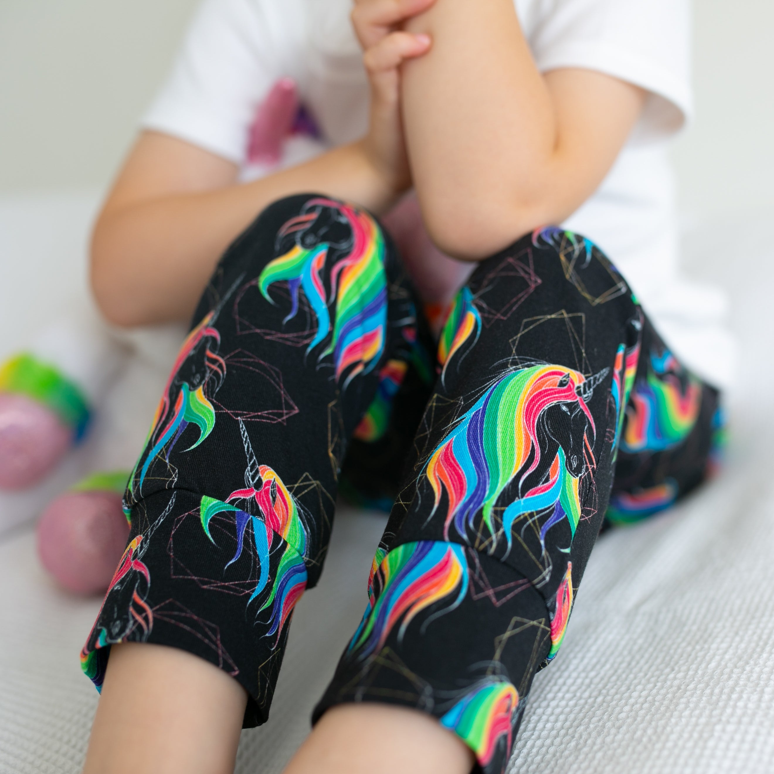 Rainbow Unicorn Cotton Leggings