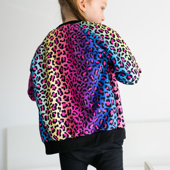 Neon leopard print Jacket