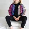 Neon leopard print Jacket