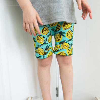 Lemon print shorts