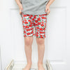 Strawberry print shorts