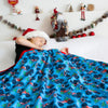 Xmas Monster Truck XXL Blanket