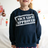 Nice List Navy Sweater