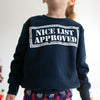 Nice List Navy Sweater