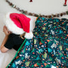 Christmas Dino XXL blanket