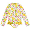 Lemonade Long sleeve Zip Swimsuit PRE ORDER