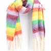 Large Heavyweight Multi stripe Scarf