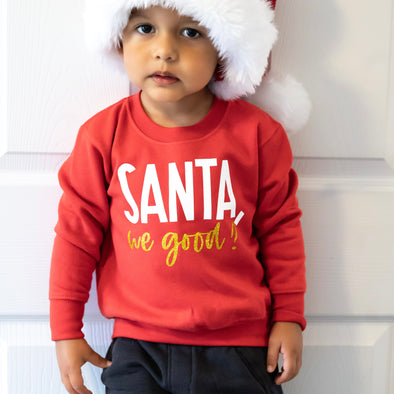 Santa, we good? Sweater