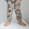 Snowy Trees printed Leggings