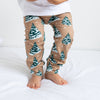 Snowy Trees printed Leggings