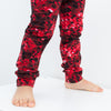 Red sequin Print Leggings