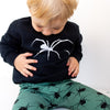 Green Spider Print Leggings