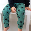 Green Spider Print Leggings