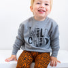 Wild Child Grey Sweater