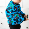 Xmas Monster Truck Fleece Sweater