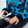 Xmas Monster Truck Fleece Sweater