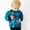 Xmas Monster Truck Fleece Sweater