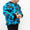 Xmas Monster Truck Fleece Sweater