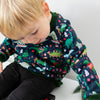 Xmas Dino Fleece Sweater