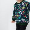 Xmas Dino Fleece Sweater