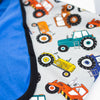 Tractor print XXL blanket