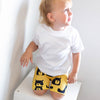 Golden Bear Print Shorts