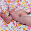 XL Floral Muslin Swaddle