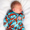 Lobster cotton sleepsuit