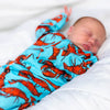 Lobster cotton sleepsuit