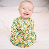 Jungle Giraffe cotton sleepsuit