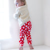 Extra warm Love heart print Leggings