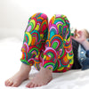 Retro Rainbow print Leggings