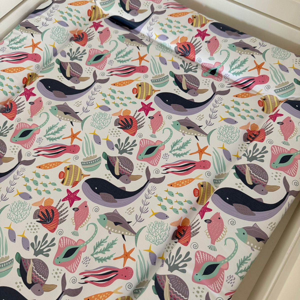 Under the Sea Changing Mat – Fred & Noah