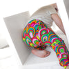 Retro Rainbow print Leggings