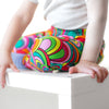 Retro Rainbow print Leggings