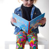 Retro Rainbow print Leggings