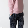 Black Leo "Kid Fit" Trousers