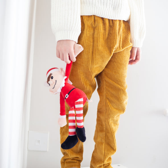 Gold Corduroy "Kid Fit" Trousers