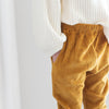 Gold Corduroy "Kid Fit" Trousers