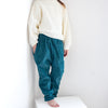 Petrol Corduroy "Kid Fit" Trousers
