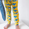 Yellow Shark Leggings