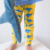 Yellow Shark Leggings