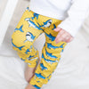 Yellow Shark Leggings