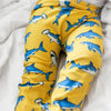 Yellow Shark Leggings